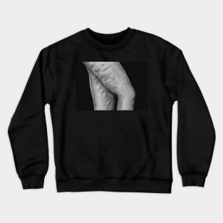 drawing insecurities cellulite body positivity Crewneck Sweatshirt